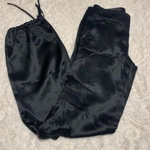Banana Republic 100% silk cargo pants